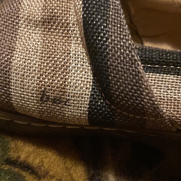 GUC b.o.c. Born Concept Clogs Women’s Size 10 Nadiyya Clog Neutral Tone Stripe - Picture 6 of 12